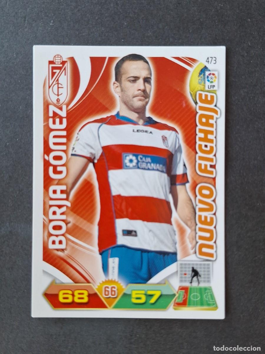 Cromos de f&uacute;tbol: L3 BORJA GOMEZ GRANADA C. F. 473 NUEVO FICHAJE ADRENALYN XL LIGA 2011 2012 11 12 PANINI