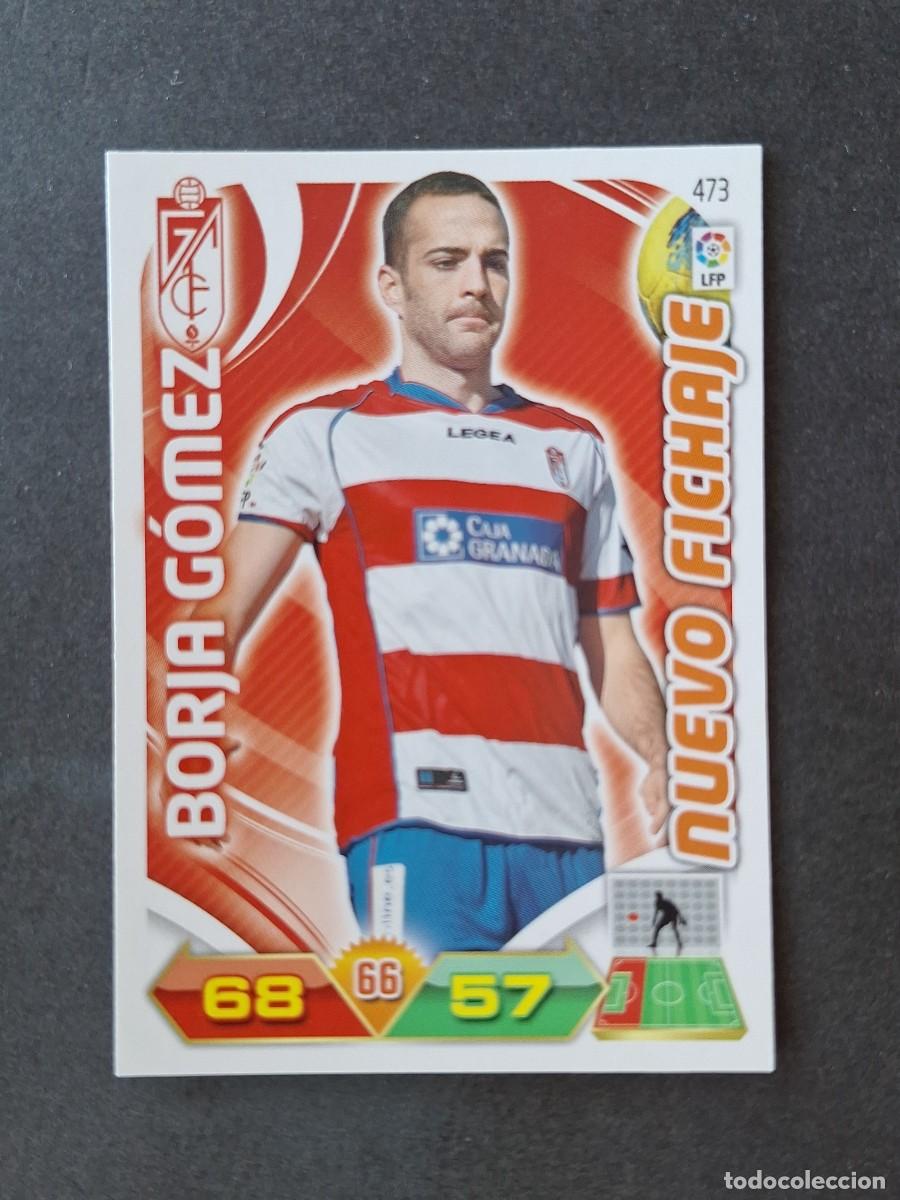 Cromos de f&uacute;tbol: L3 BORJA GOMEZ GRANADA C. F. 473 NUEVO FICHAJE ADRENALYN XL LIGA 2011 2012 11 12 PANINI
