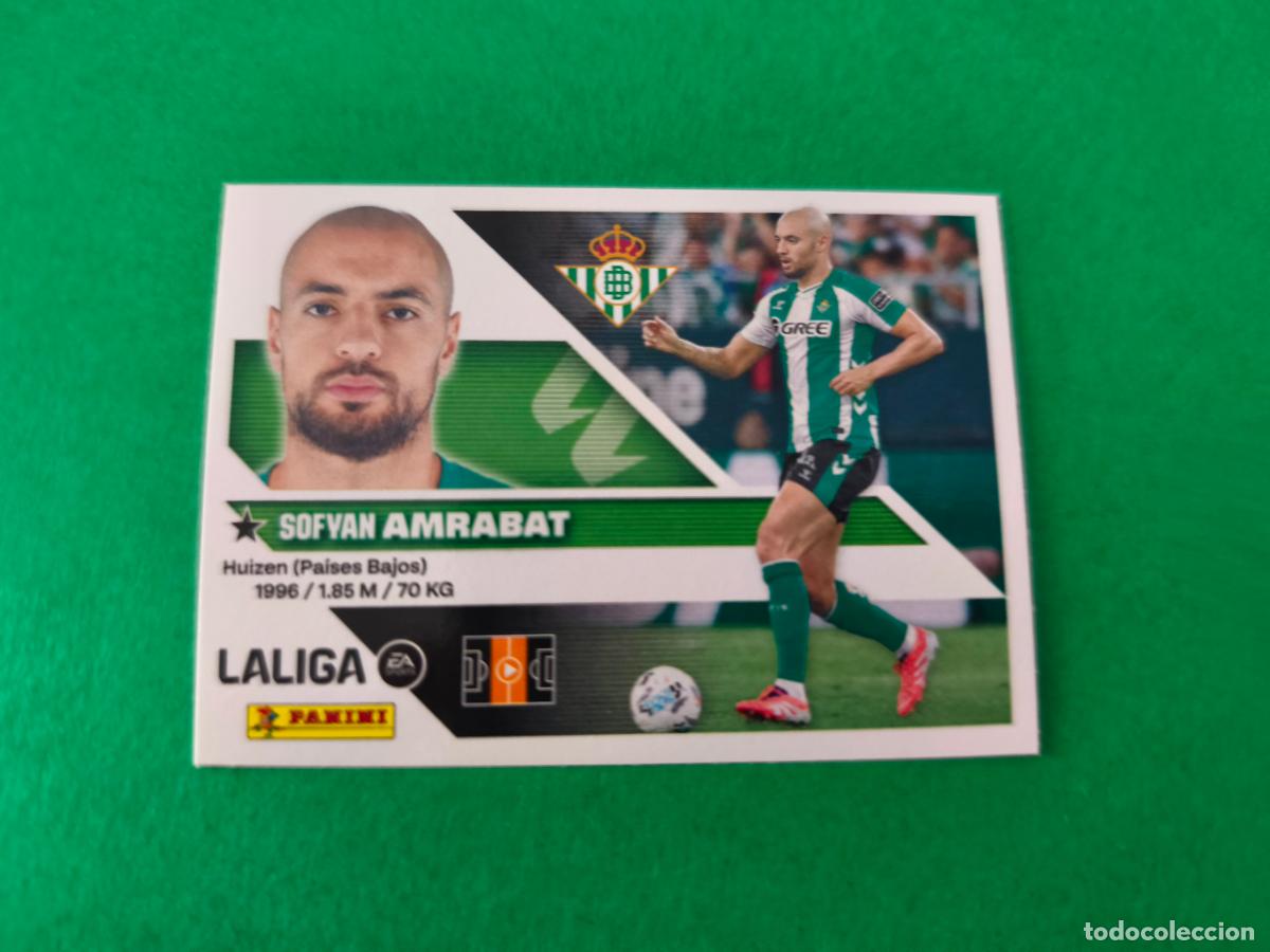 Cromos de f&uacute;tbol: CROMO FUTBOL AMRABAT REAL BETIS BALOMPIE SIN PEGAR N&ordm; 11 LIGA ESTE 2026-2027/26-27