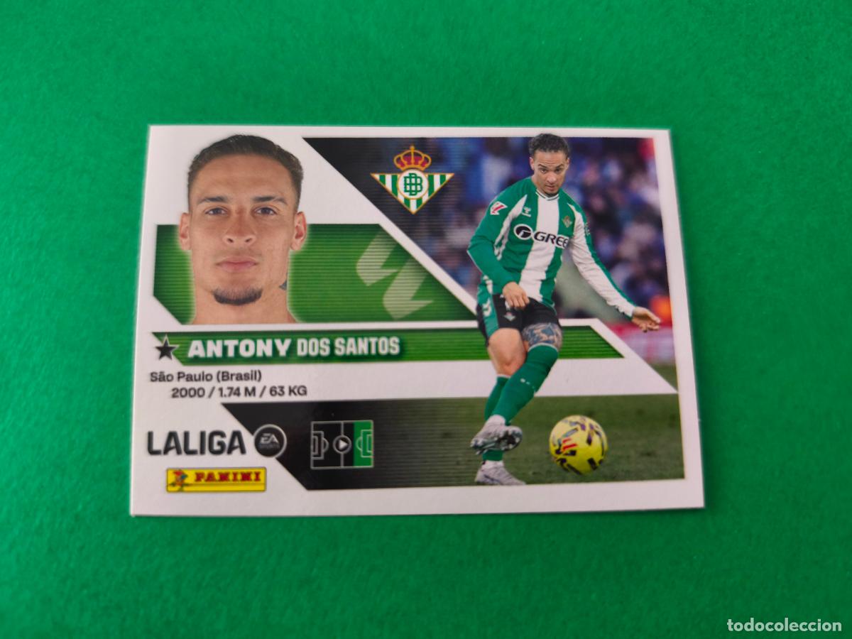 Cromos de f&uacute;tbol: CROMO FUTBOL ANTONY REAL BETIS BALOMPIE SIN PEGAR N&ordm; 18 LIGA ESTE 2026-2027/26-27