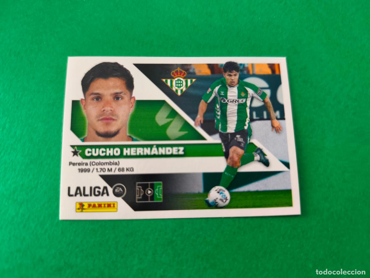 Cromos de f&uacute;tbol: CROMO FUTBOL CUCHO HERNANDEZ REAL BETIS BALOMPIE SIN PEGAR N&ordm; 19 LIGA ESTE 2026-2027/26-27