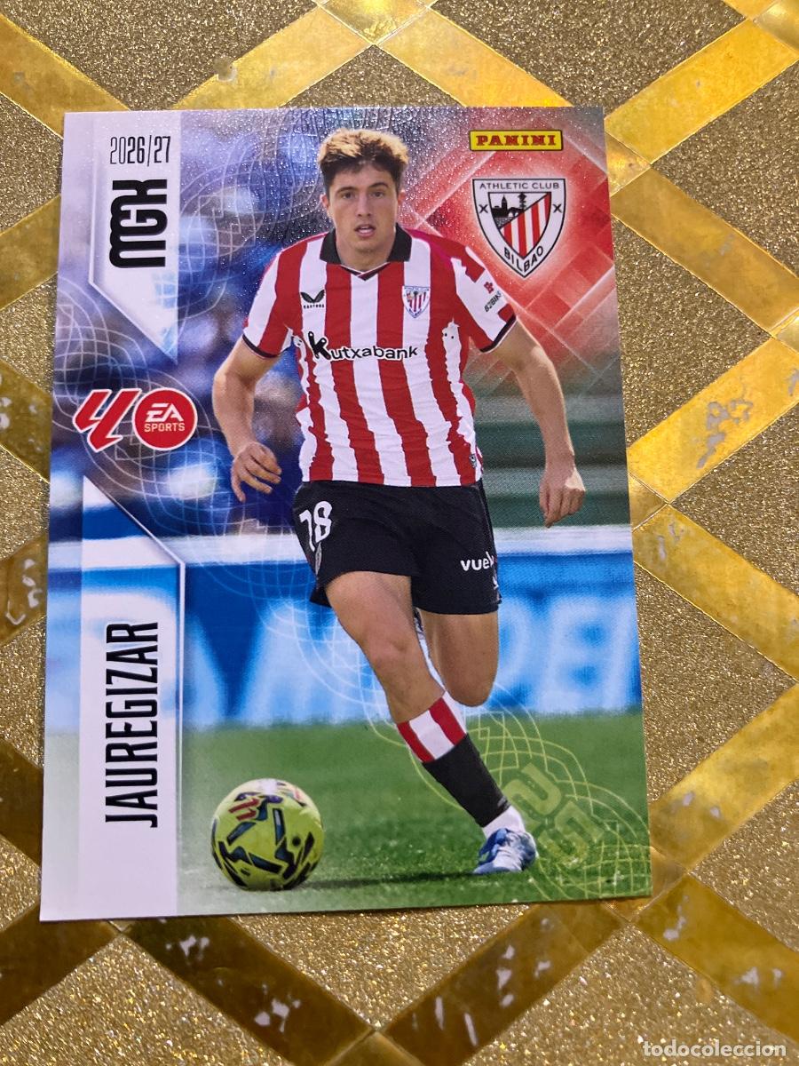 Football Stickers: CROMO DE FUTBOL NUMERO 46 JAURIZAR ATHLETIC DE BILBAO LIGA 2026 2027 MEGACRAKS MGK PANINI !