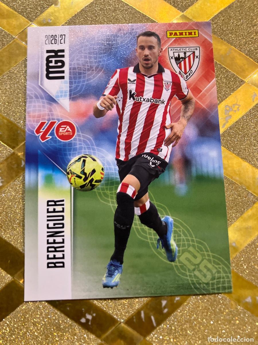 Football Stickers: CROMO DE FUTBOL NUMERO 50 BERENGUER ATHLETIC DE BILBAO LIGA 2026 2027 MEGACRAKS MGK PANINI !