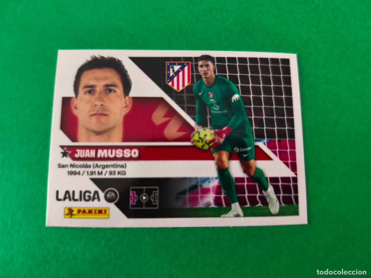 Cromos de f&uacute;tbol: CROMO FUTBOL MUSSO ATLETICO DE MADRID SIN PEGAR N&ordm; 4 LIGA ESTE 2026-2027/26-27