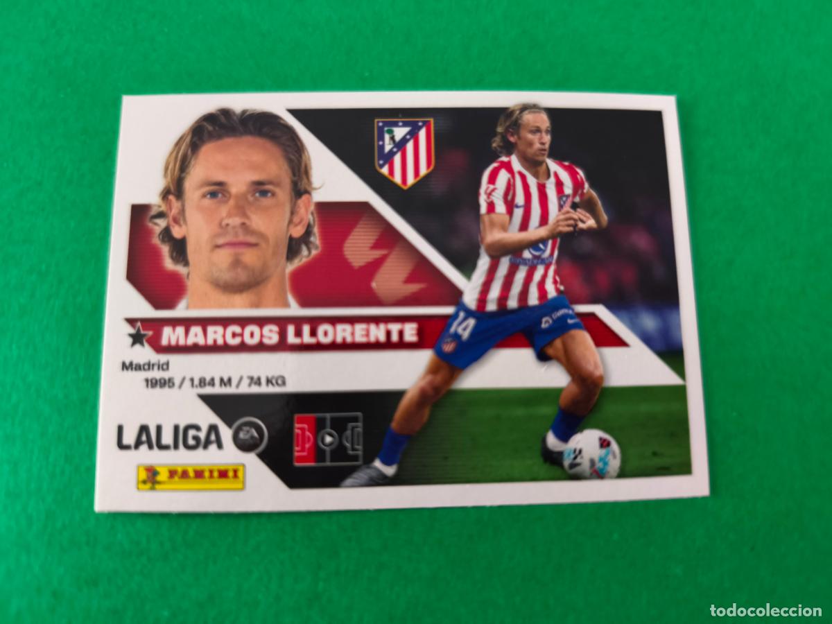 Cromos de f&uacute;tbol: CROMO FUTBOL LLORENTE ATLETICO DE MADRID SIN PEGAR N&ordm; 5 LIGA ESTE 2026-2027/26-27