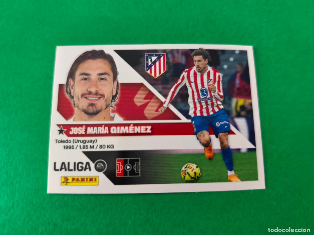 Cromos de f&uacute;tbol: CROMO FUTBOL GIMENEZ ATLETICO DE MADRID SIN PEGAR N&ordm; 8 B LIGA ESTE 2026-2027/26-27