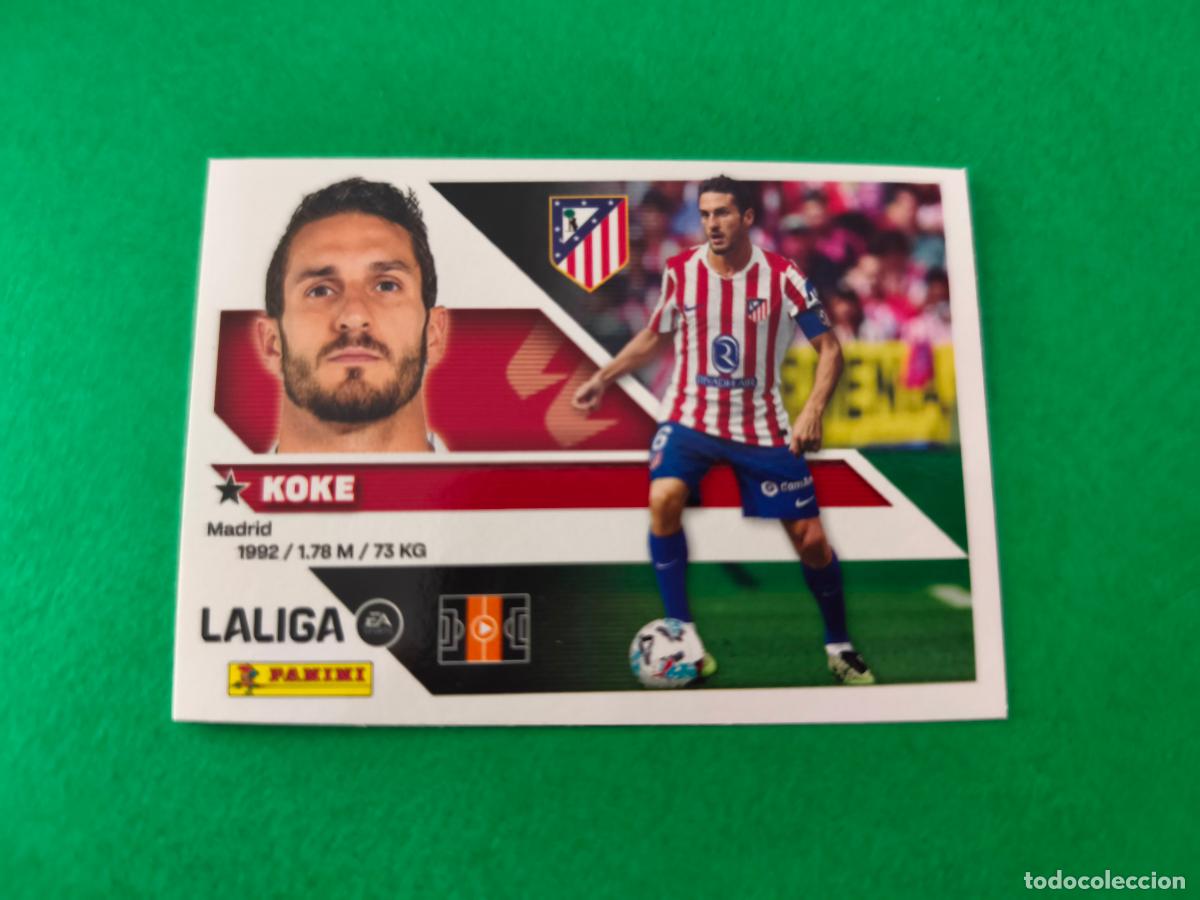 Cromos de f&uacute;tbol: CROMO FUTBOL KOKE ATLETICO DE MADRID SIN PEGAR N&ordm; 11 LIGA ESTE 2026-2027/26-27