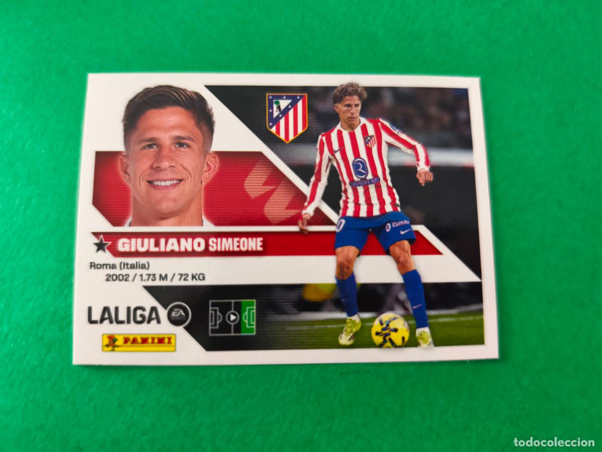 Cromos de f&uacute;tbol: CROMO FUTBOL GIULANO ATLETICO DE MADRID SIN PEGAR N&ordm; 17 LIGA ESTE 2026-2027/26-27