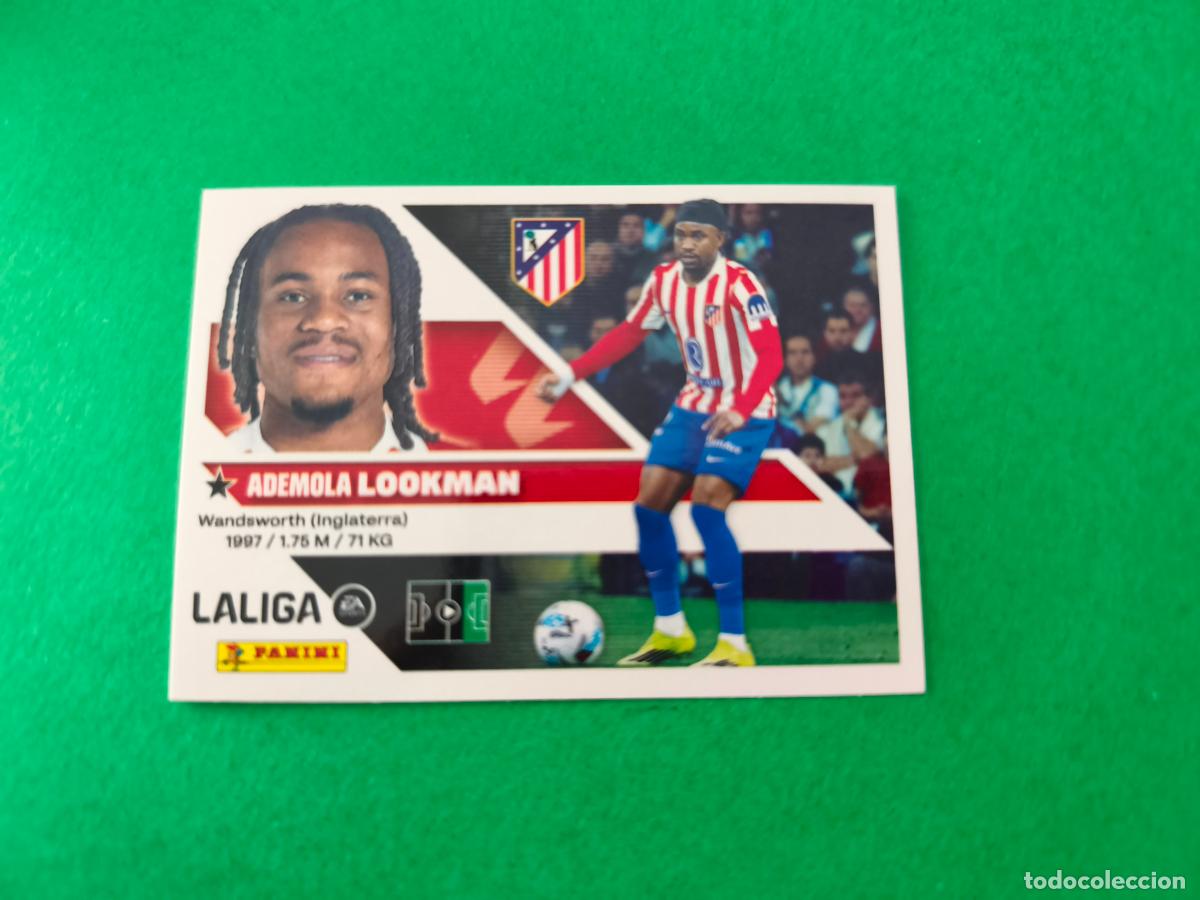Cromos de f&uacute;tbol: CROMO FUTBOL LOOKMAN ATLETICO DE MADRID SIN PEGAR N&ordm; 18 LIGA ESTE 2026-2027/26-27