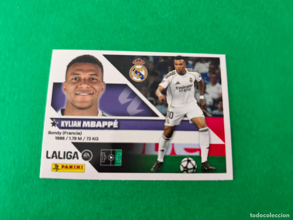 Cromos de f&uacute;tbol: CROMO FUTBOL MBAPP&Eacute; REAL MADRID C.F. SIN PEGAR N&ordm; 20 LIGA ESTE 2026-2027/26-27 PANINI
