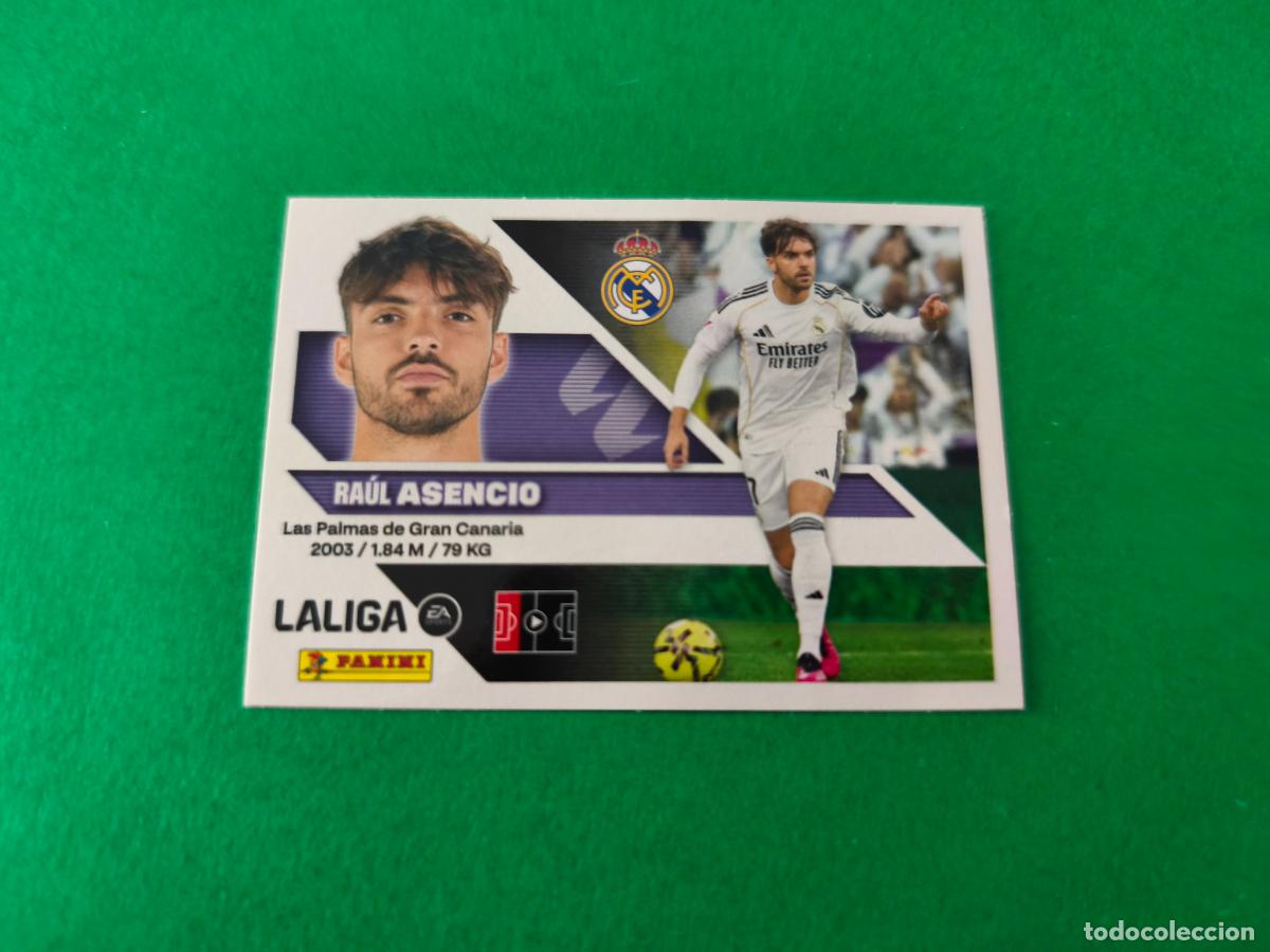 Cromos de f&uacute;tbol: CROMO FUTBOL ASENCIO REAL MADRID C.F. SIN PEGAR N&ordm; 7 LIGA ESTE 2026-2027/26-27 PANINI
