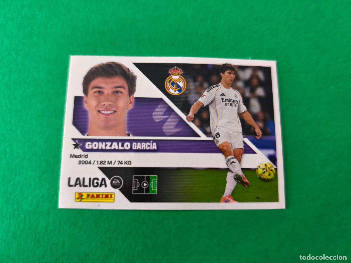 Cromos de f&uacute;tbol: CROMO FUTBOL GONZALO REAL MADRID C.F. SIN PEGAR N&ordm; 17 LIGA ESTE 2026-2027/26-27 PANINI