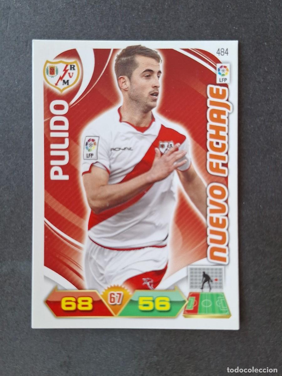 Cromos de f&uacute;tbol: L3 PULIDO RAYO VALLECANO 484 NUEVO FICHAJE ADRENALYN XL LIGA 2011 2012 11 12 PANINI