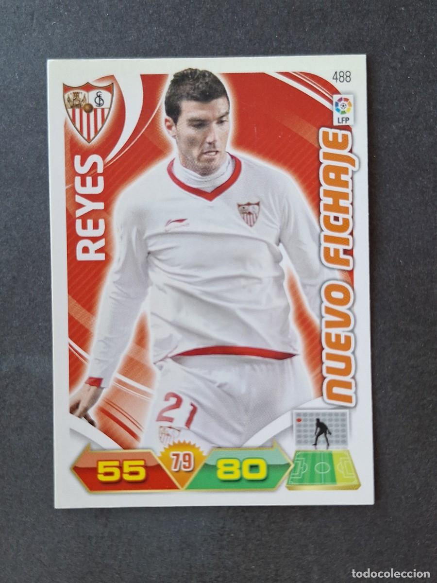Cromos de f&uacute;tbol: L3 REYES SEVILLA F. C. 488 NUEVO FICHAJE ADRENALYN XL LIGA 2011 2012 11 12 PANINI