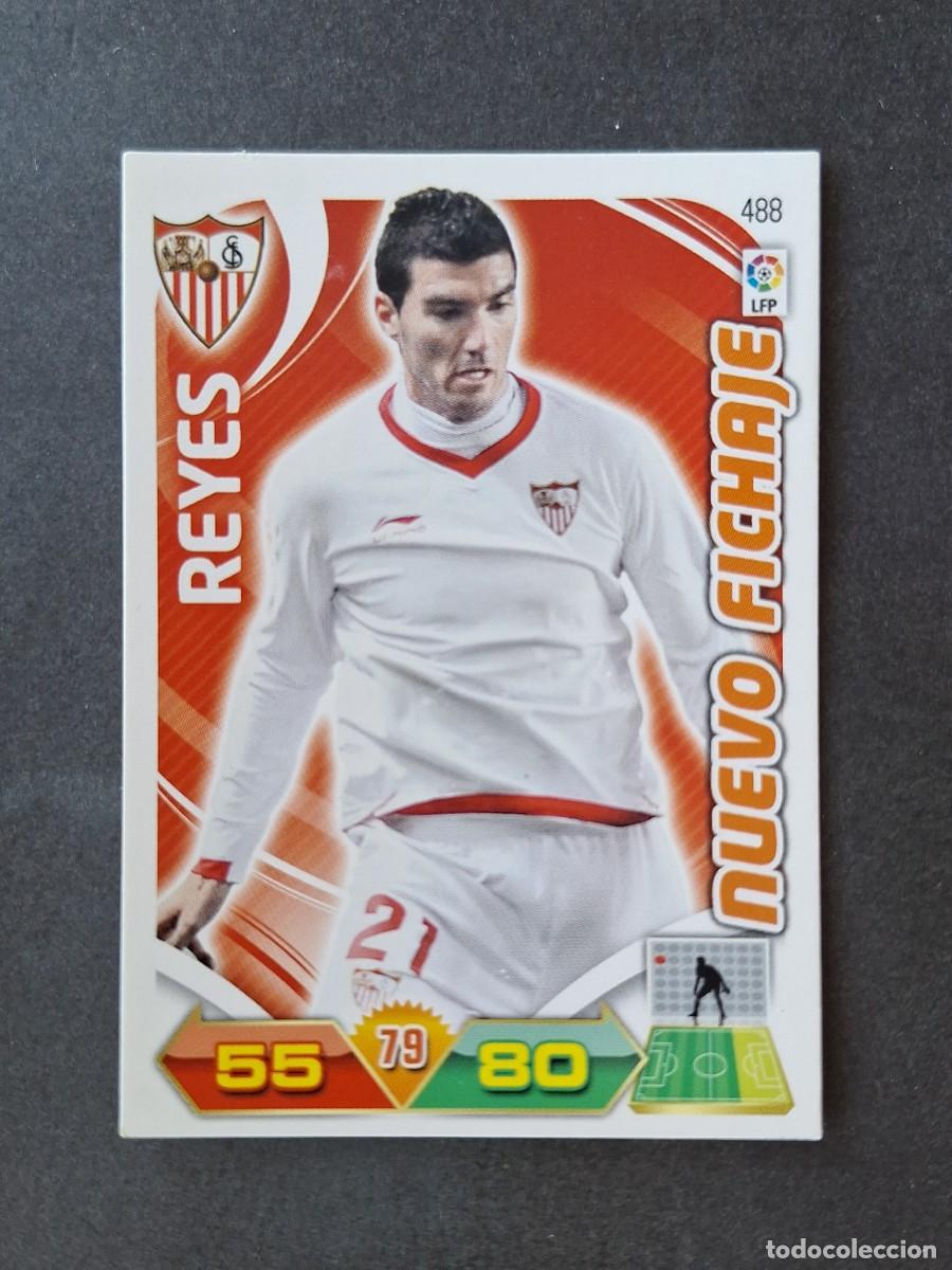 Cromos de f&uacute;tbol: L3 REYES SEVILLA F. C. 488 NUEVO FICHAJE ADRENALYN XL LIGA 2011 2012 11 12 PANINI