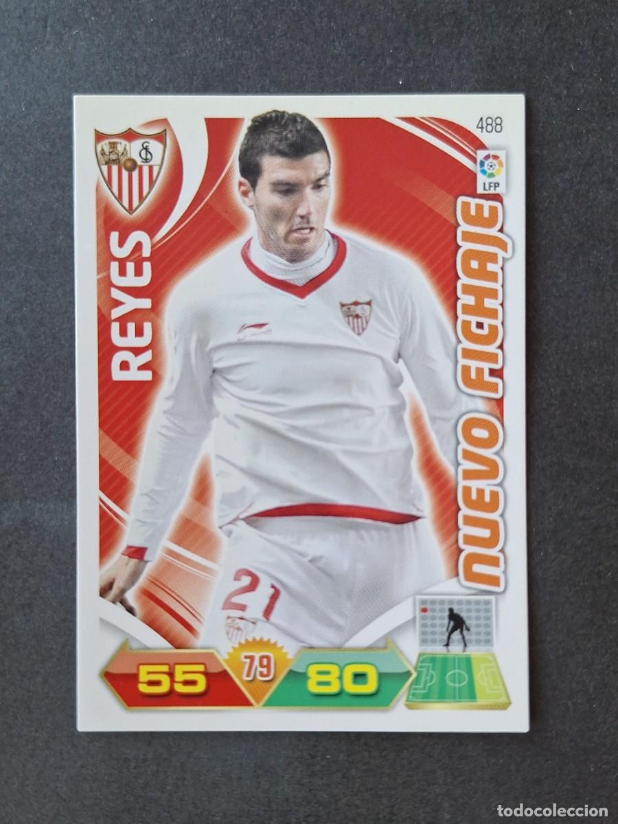 Cromos de f&uacute;tbol: L3 REYES SEVILLA F. C. 488 NUEVO FICHAJE ADRENALYN XL LIGA 2011 2012 11 12 PANINI