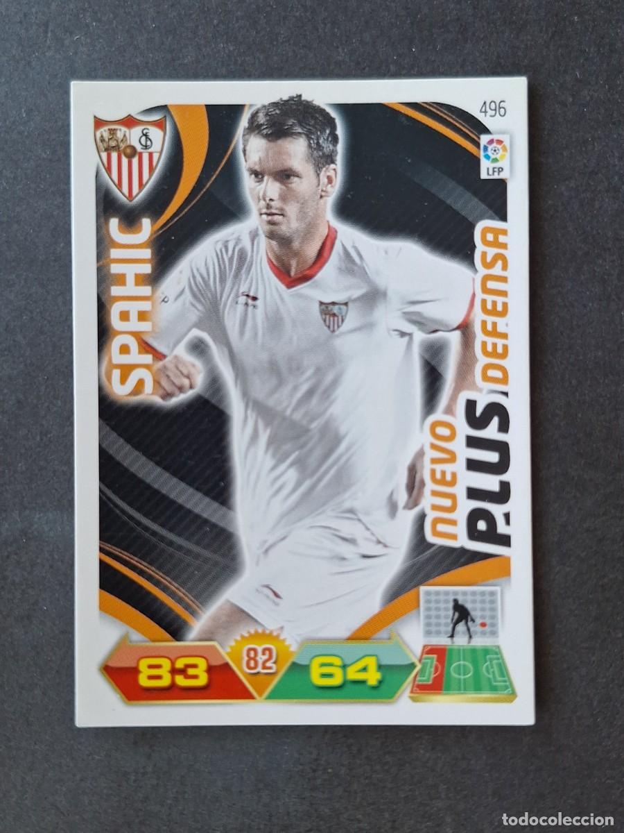 Cartes &agrave; collectionner de Football: L3 SPAHIC SEVILLA F. C. 496 NUEVO PLUS DEFENSA ADRENALYN XL LIGA 2011 2012 11 12 PANINI
