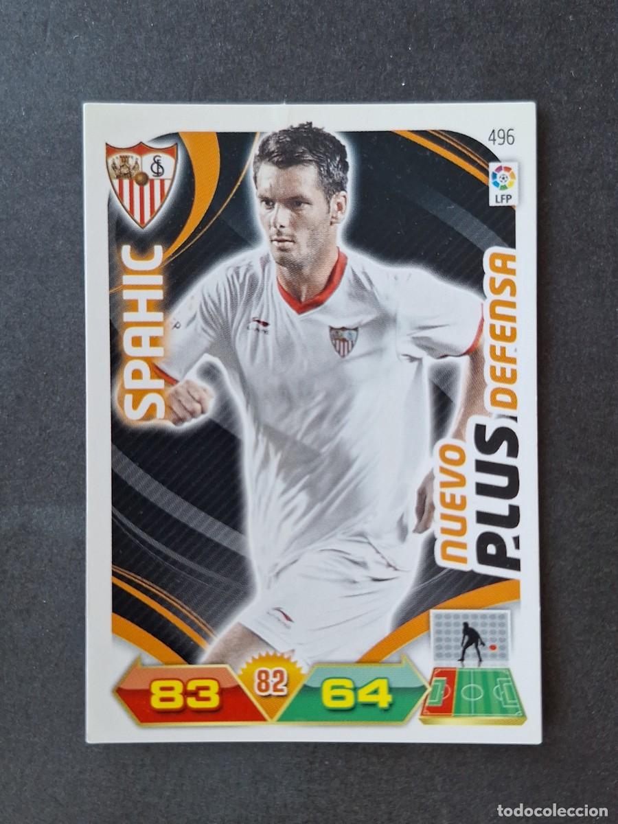 Cartes &agrave; collectionner de Football: L3 SPAHIC SEVILLA F. C. 496 NUEVO PLUS DEFENSA ADRENALYN XL LIGA 2011 2012 11 12 PANINI