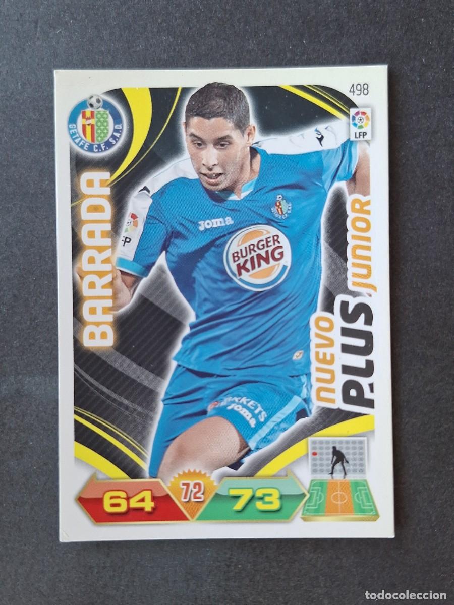 Cartes &agrave; collectionner de Football: L3 BARRADA GETAFE C. F. 498 NUEVO PLUS JUNIOR ADRENALYN XL LIGA 2011 2012 11 12 PANINI