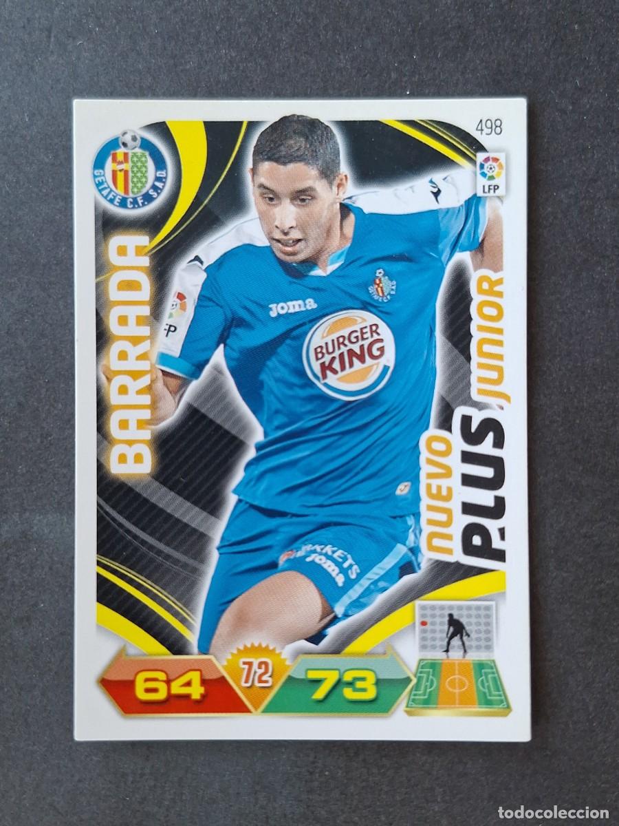 Cartes &agrave; collectionner de Football: L3 BARRADA GETAFE C. F. 498 NUEVO PLUS JUNIOR ADRENALYN XL LIGA 2011 2012 11 12 PANINI