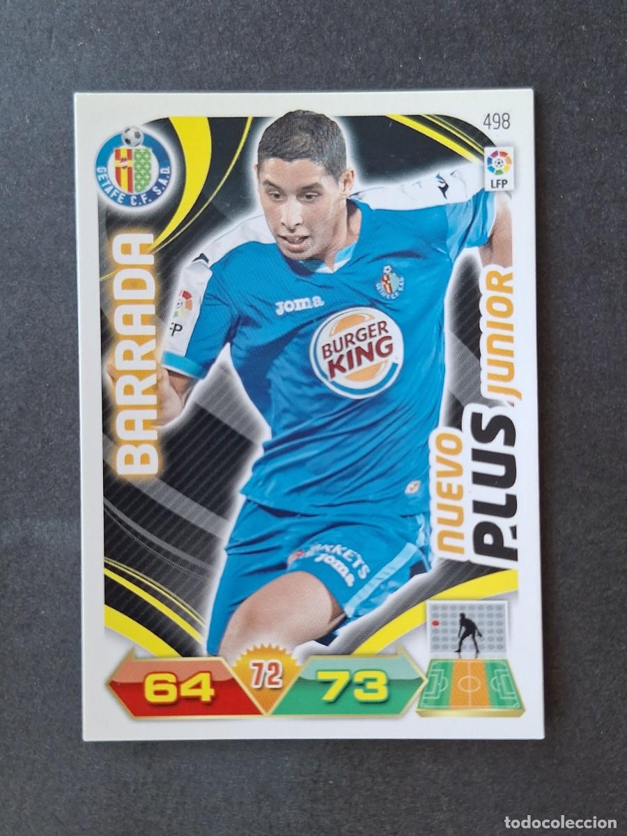 Cartes &agrave; collectionner de Football: L3 BARRADA GETAFE C. F. 498 NUEVO PLUS JUNIOR ADRENALYN XL LIGA 2011 2012 11 12 PANINI