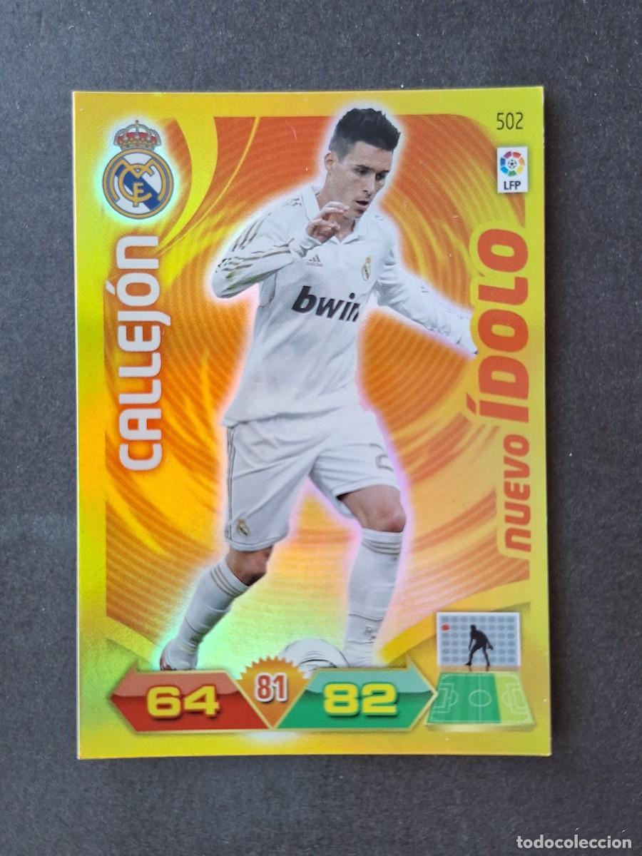 Cartes &agrave; collectionner de Football: L3 CALLEJON REAL MADRID 502 NUEVO IDOLO ADRENALYN XL LIGA 2011 2012 11 12 PANINI