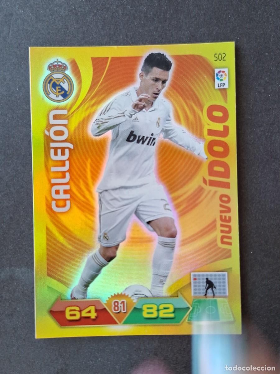 Cartes &agrave; collectionner de Football: L3 CALLEJON REAL MADRID 502 NUEVO IDOLO ADRENALYN XL LIGA 2011 2012 11 12 PANINI