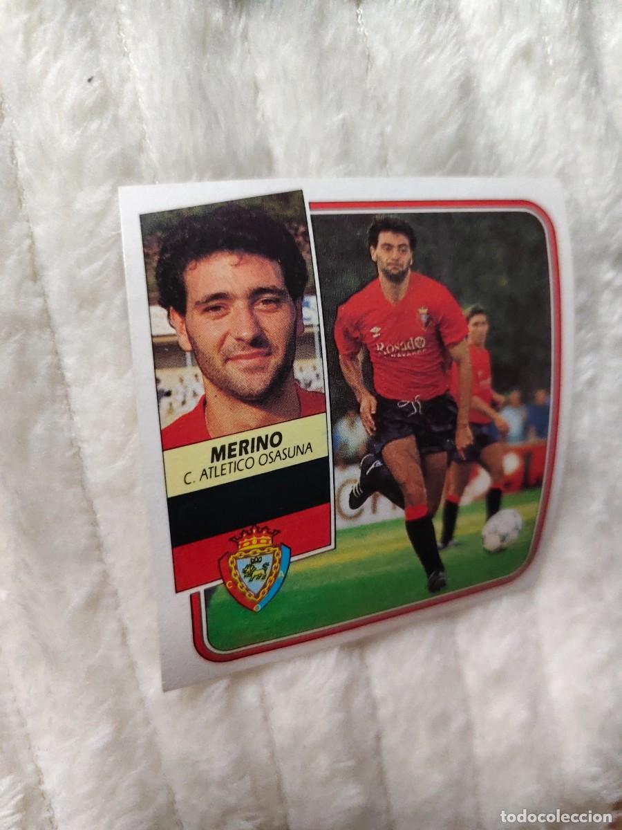 Cromos de f&uacute;tbol: EDICIONES ESTE 89 90 MERINO C.A. OSASUNA 1989 1990 DESPEGADO RECUPERADO ALBUM AAQ