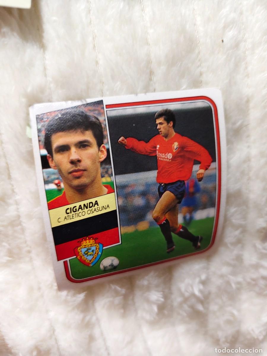 Cromos de f&uacute;tbol: EDICIONES ESTE 89 90 CIGANDA C.A. OSASUNA 1989 1990 DESPEGADO RECUPERADO ALBUM AAQ