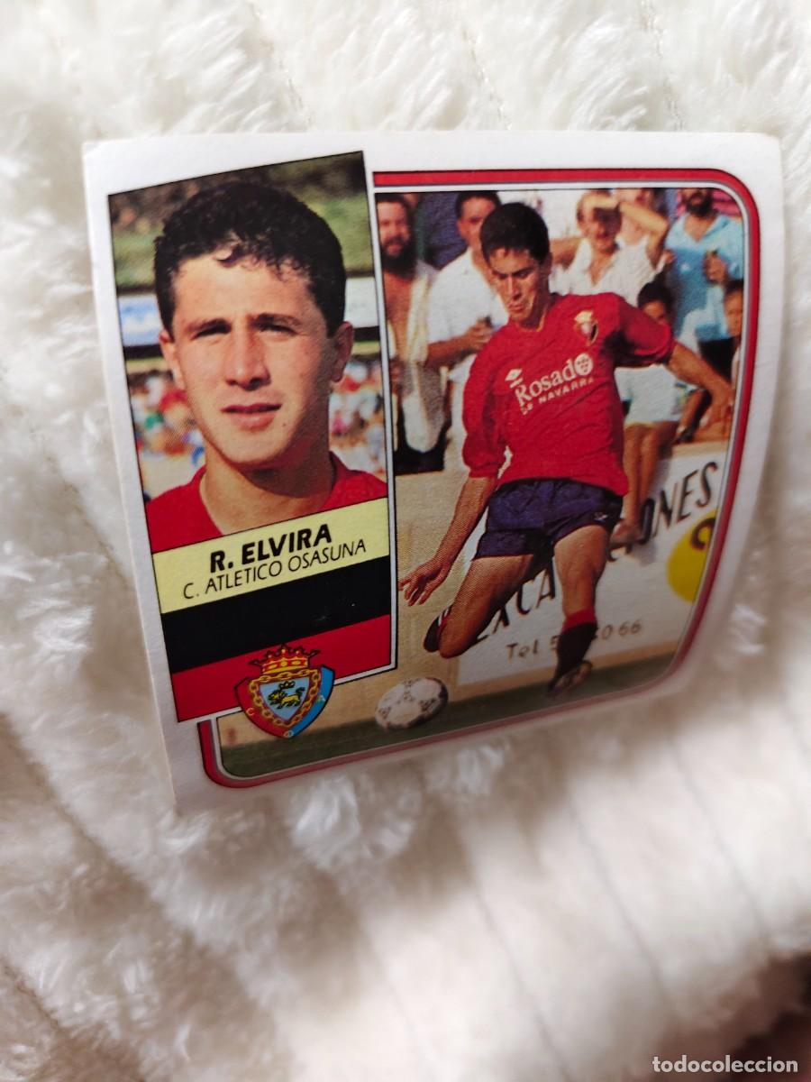 Cromos de f&uacute;tbol: EDICIONES ESTE 89 90 ROBERTO ELVIRA C.A. OSASUNA 1989 1990 DESPEGADO RECUPERADO ALBUM AAQ