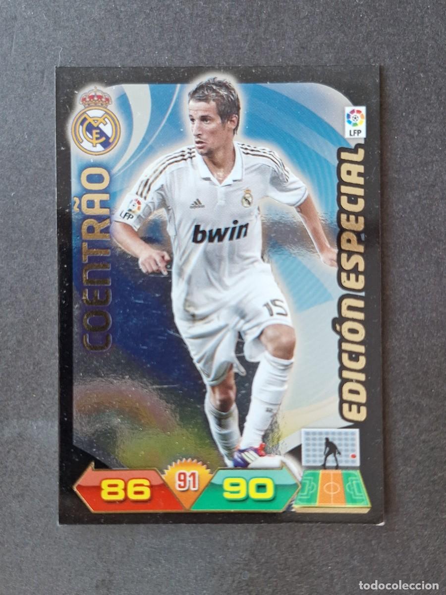 Cromos de f&uacute;tbol: L3 COENTRAO REAL MADRID EDICION ESPECIAL ADRENALYN XL LIGA 2011 2012 11 12 PANINI
