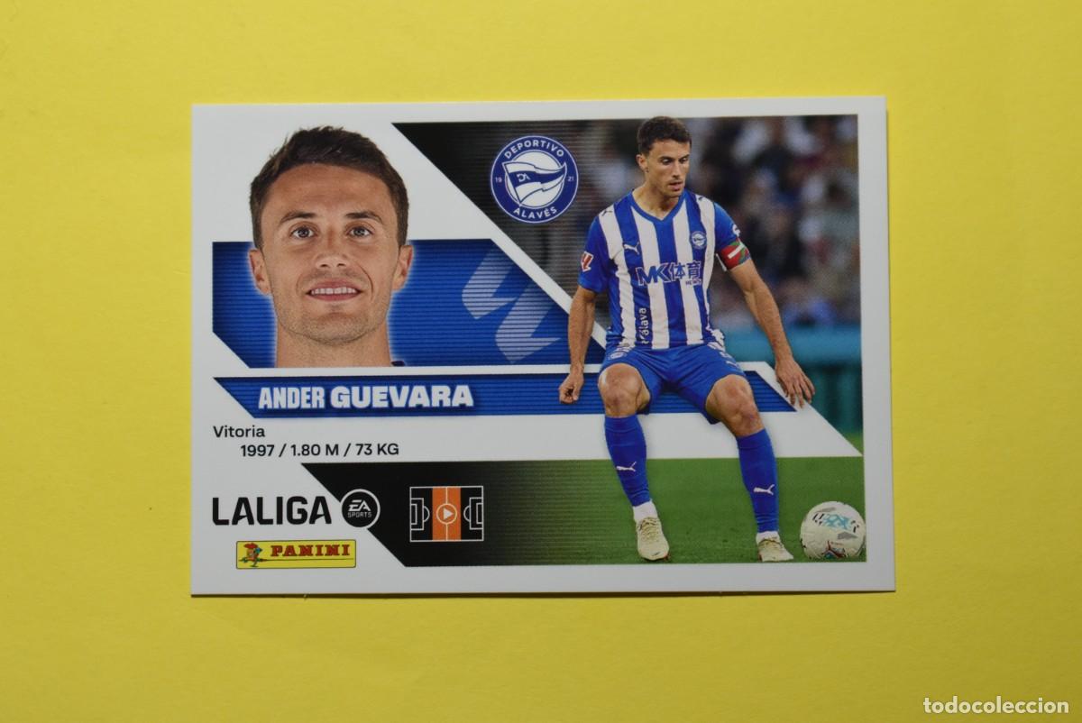 Cromos de f&uacute;tbol: Cromo Liga 2026 2027. 26 27. Guevara. Alav&eacute;s. N. &ordm; 13. Colecciones ESTE. Panini