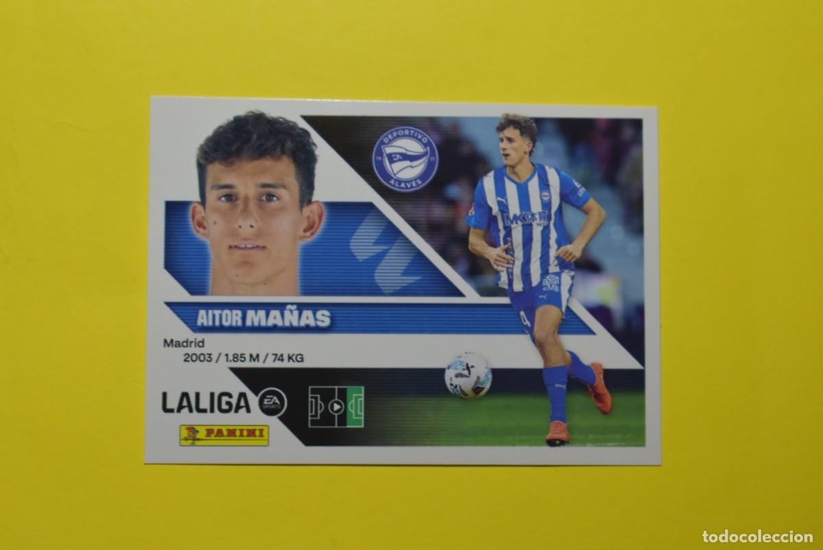 Cromos de f&uacute;tbol: Cromo Liga 2026 2027. 26 27. Ma&ntilde;as. Alav&eacute;s. N. &ordm; 18 B. Colecciones ESTE. Panini