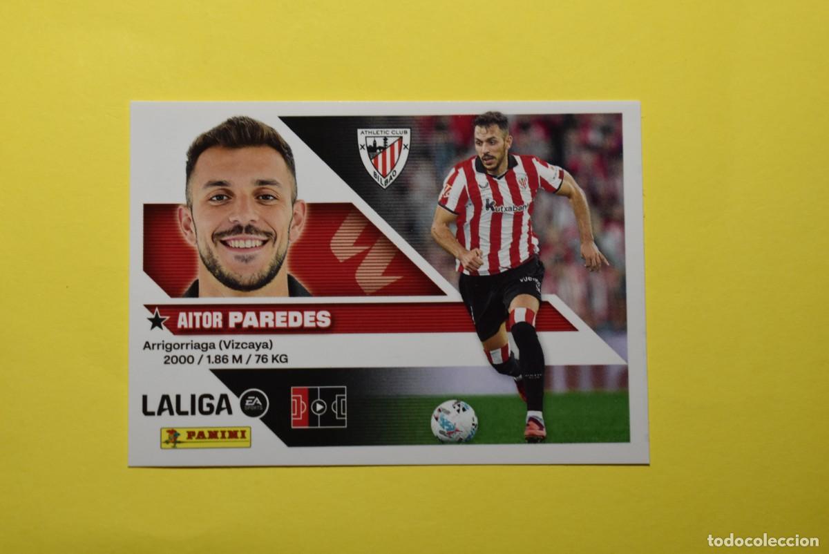 Cromos de f&uacute;tbol: Cromo Liga 2026 2027. 26 27. Paredes. Athletic Club. N. &ordm; 6 A. ESTE. Panini