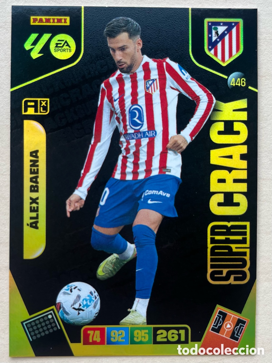 Cromos de f&uacute;tbol: Baena Super Crack Adrenalyn XL 2025-26 - Atl&eacute;tico de Madrid