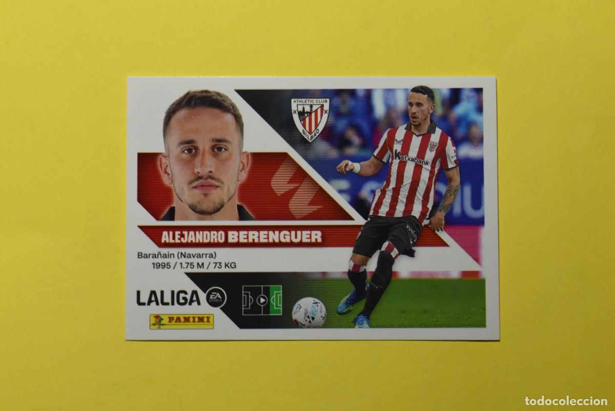 Cromos de f&uacute;tbol: Cromo Liga 2026 2027. 26 27. Berenguer. Athletic Club. N. &ordm; 16. ESTE. Panini
