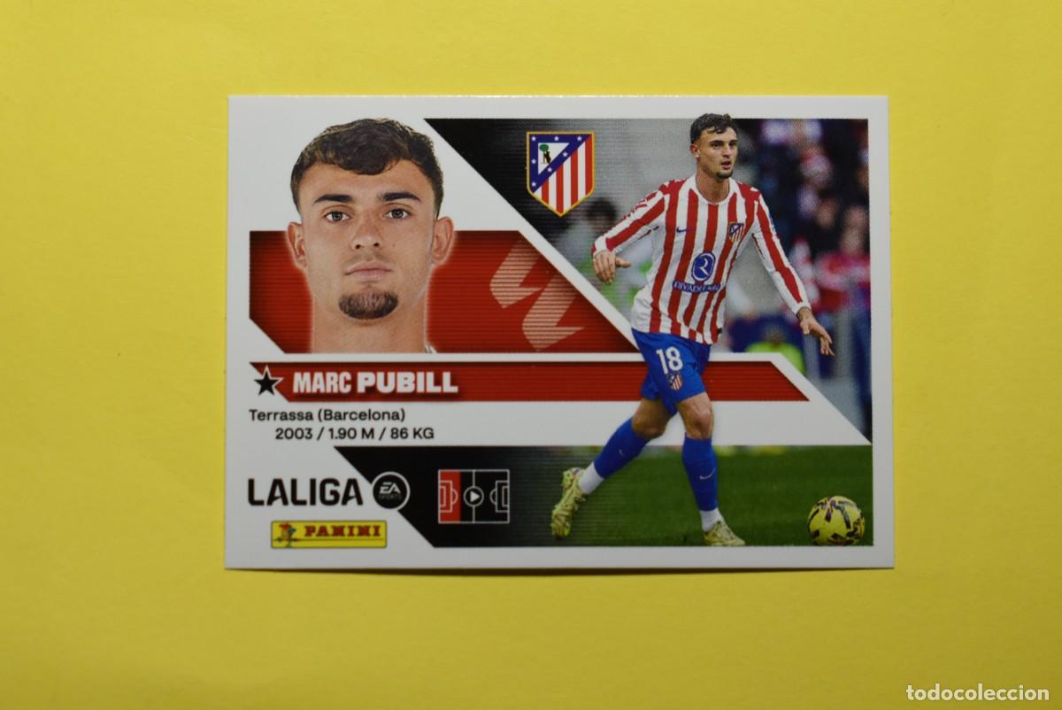 Cromos de f&uacute;tbol: Cromo Liga 2026 2027. 26 27. Pubill. Atl&eacute;tico de Madrid. N. &ordm; 7. ESTE. Panini