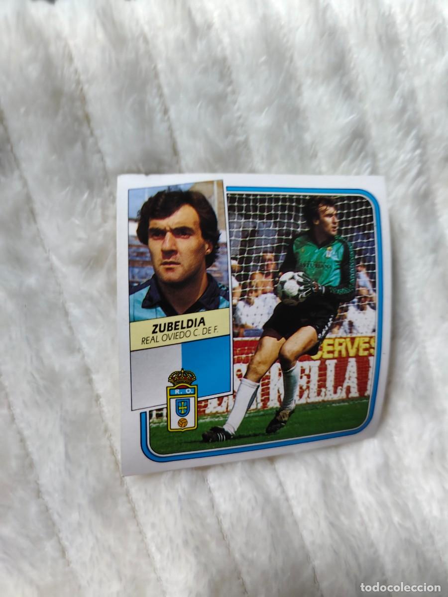 Cromos de f&uacute;tbol: EDICIONES ESTE 89 90 ZUBELDIA REAL OVIEDO C.F. 1989 1990 DESPEGADO RECUPERADO ALBUM AAQ