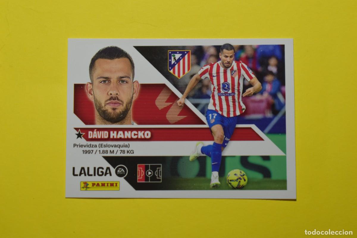 Cromos de f&uacute;tbol: Cromo Liga 2026 2027. 26 27. Hancko. Atl&eacute;tico de Madrid. N. &ordm; 9. ESTE. Panini