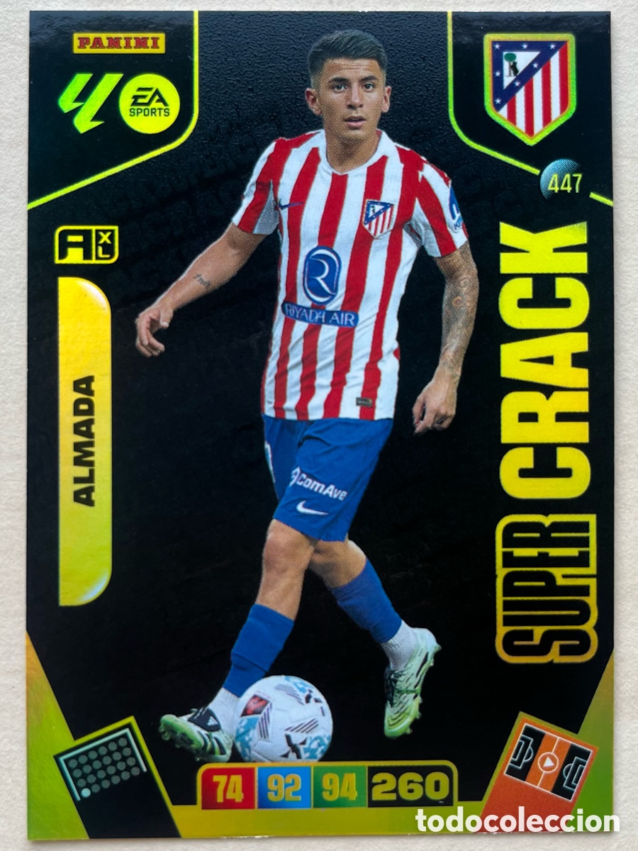 Cromos de f&uacute;tbol: Almada Super Crack Adrenalyn XL 2025-26 - Atl&eacute;tico de Madrid