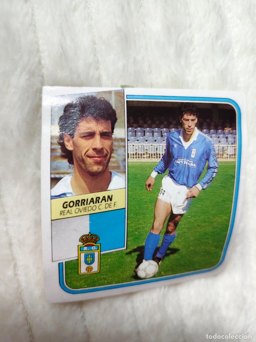 Cromos de f&uacute;tbol: EDICIONES ESTE 89 90 GORRIARAN REAL OVIEDO C.F. 1989 1990 DESPEGADO RECUPERADO ALBUM AAQ