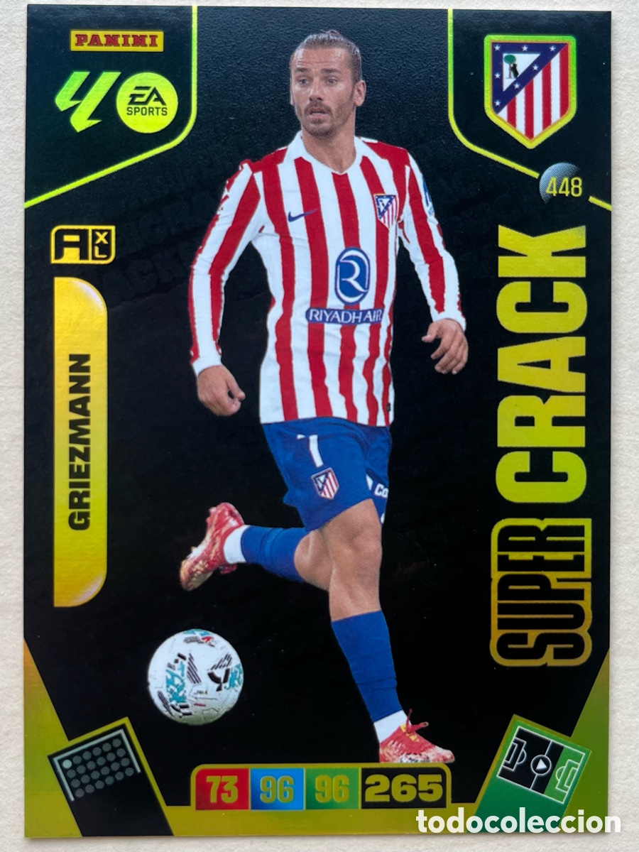 Cromos de f&uacute;tbol: Griezmann Super Crack Adrenalyn XL 2025-26 - Atl&eacute;tico de Madrid