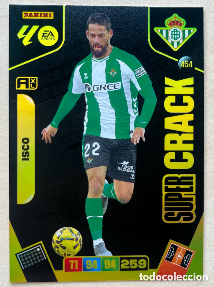 Cromos de f&uacute;tbol: Isco Super Crack Adrenalyn XL 2025-26 - Real Betis