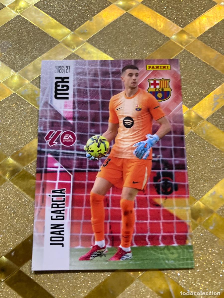 Cromos de f&uacute;tbol: CROMO DE FUTBOL NUMERO 74 JOAN GARCIA BARCELONA LIGA 2026 2027 MEGACRAKS MGK PANINI !