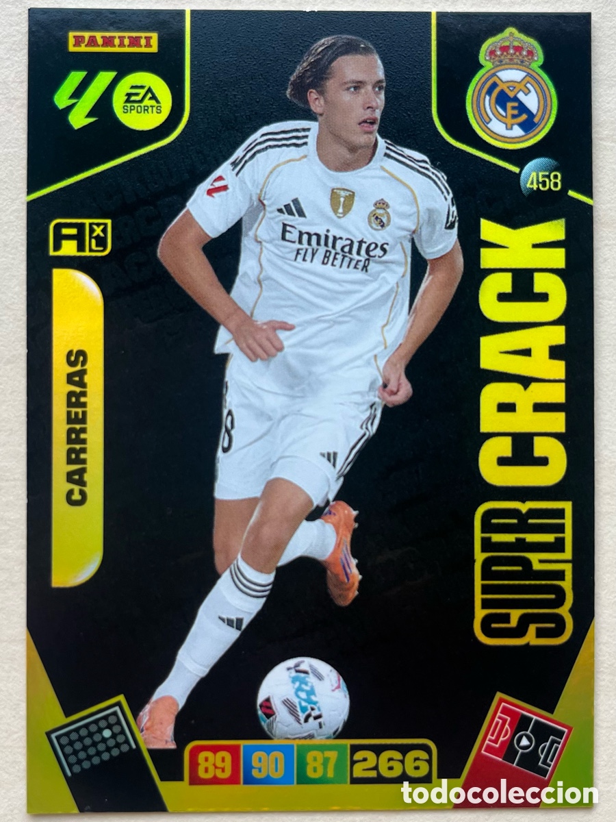 Cromos de f&uacute;tbol: Carreras Super Crack Adrenalyn XL 2025-26 - Real Madrid