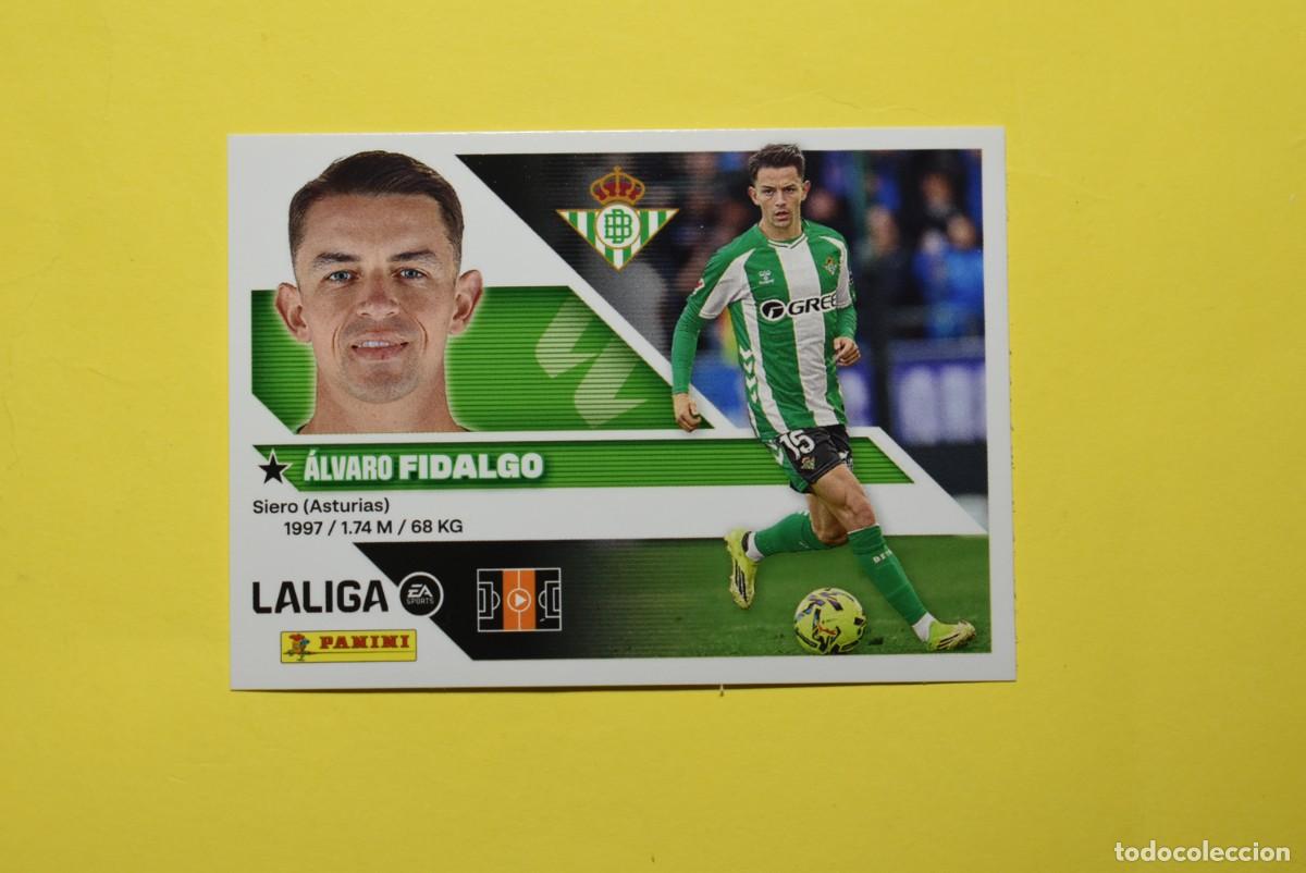 Cromos de f&uacute;tbol: Cromo Liga 2026 2027. 26 27. Fidalgo. Betis. N. &ordm; 12. ESTE. Panini
