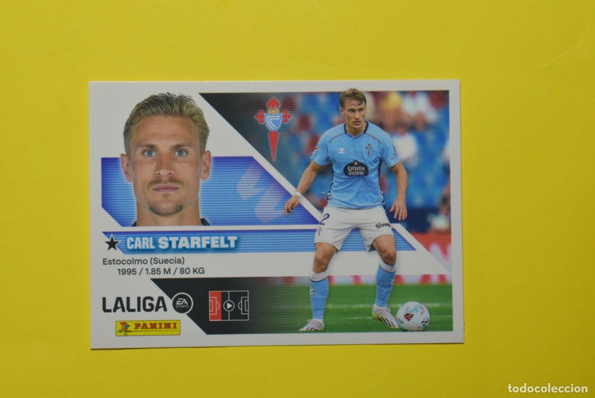 Cromos de f&uacute;tbol: Cromo Liga 2026 2027. 26 27. Starfelt. Celta de Vigo. N. &ordm; 8. ESTE. Panini