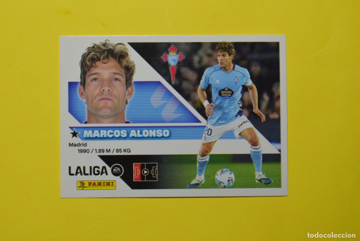 Cromos de f&uacute;tbol: Cromo Liga 2026 2027. 26 27. Marcos Alonso. Celta de Vigo. N. &ordm; 9 A. ESTE. Panini