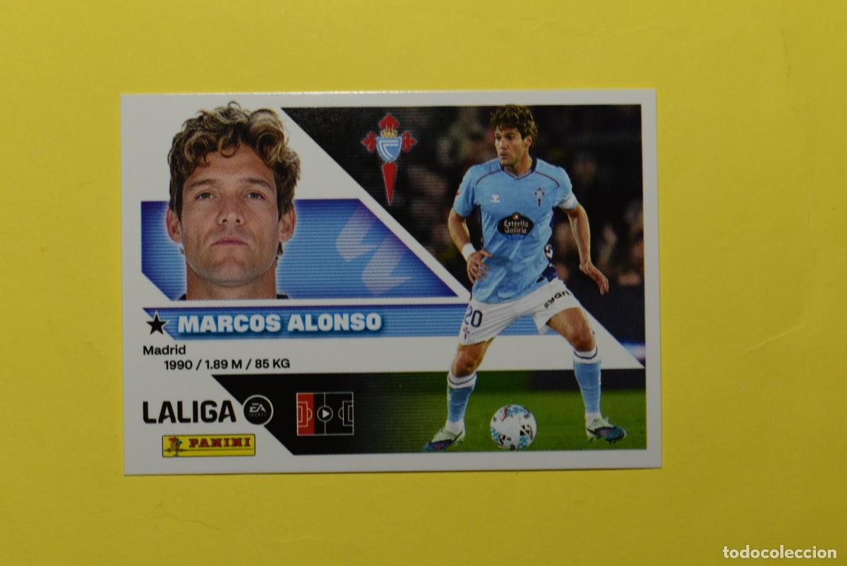 Cromos de f&uacute;tbol: Cromo Liga 2026 2027. 26 27. Marcos Alonso. Celta de Vigo. N. &ordm; 9 A. ESTE. Panini