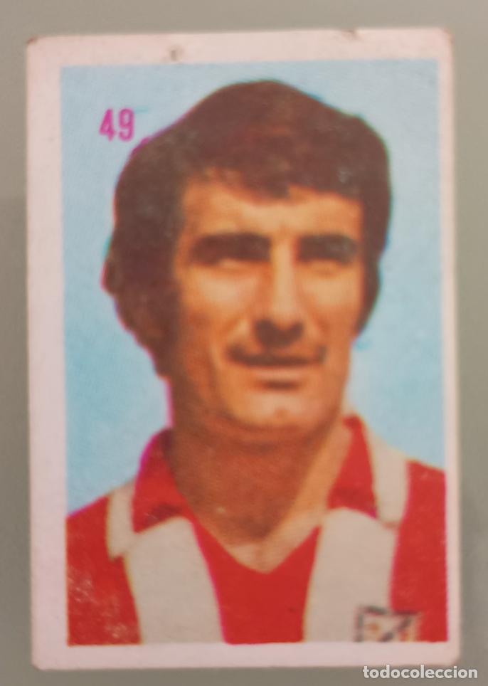 Cromos de f&uacute;tbol: Cap&oacute;n (At. de Madrid). F&uacute;tbol Liga Espa&ntilde;ola 1975-76 (Mateo Mirete)